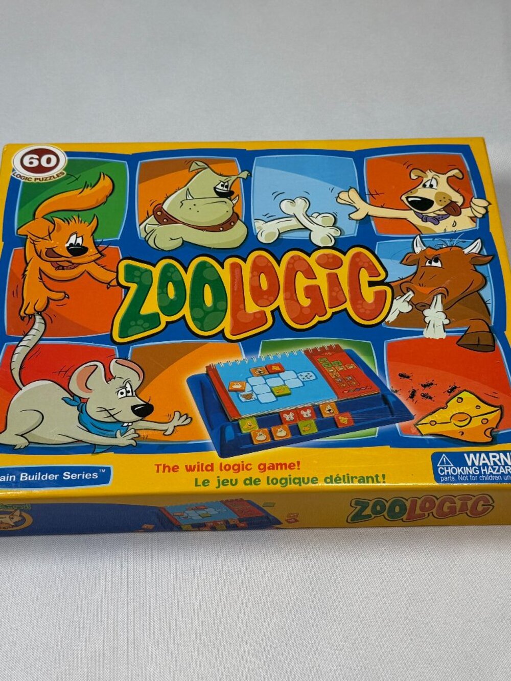 FoxMind Zoologic Logic Game 60 Challenges Brain Builder Puzzle